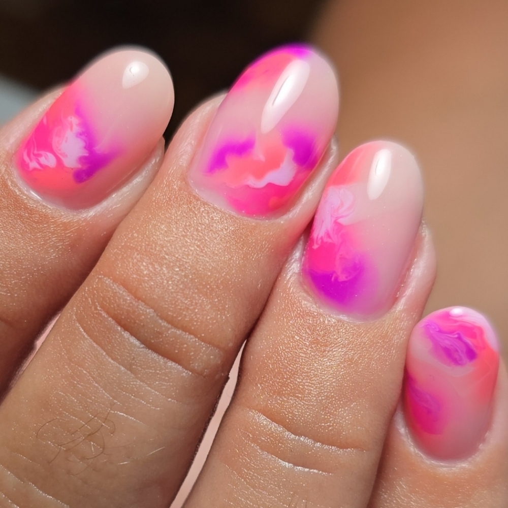 Structured Mani & Tier 2 Art at Nail day with Emily in New Haven, CT