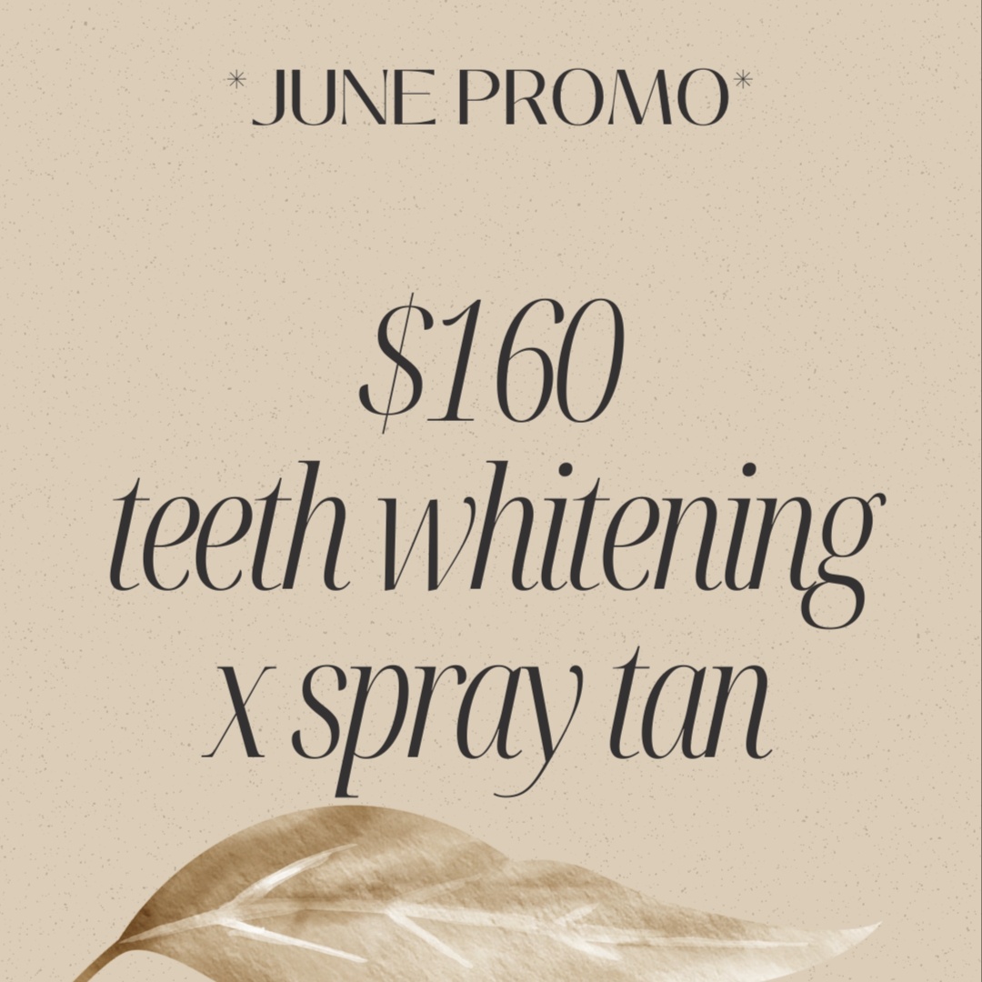 *JUNE PROMO* teeth whitening x tan at Transform Beaute in Hoffman Estates, IL