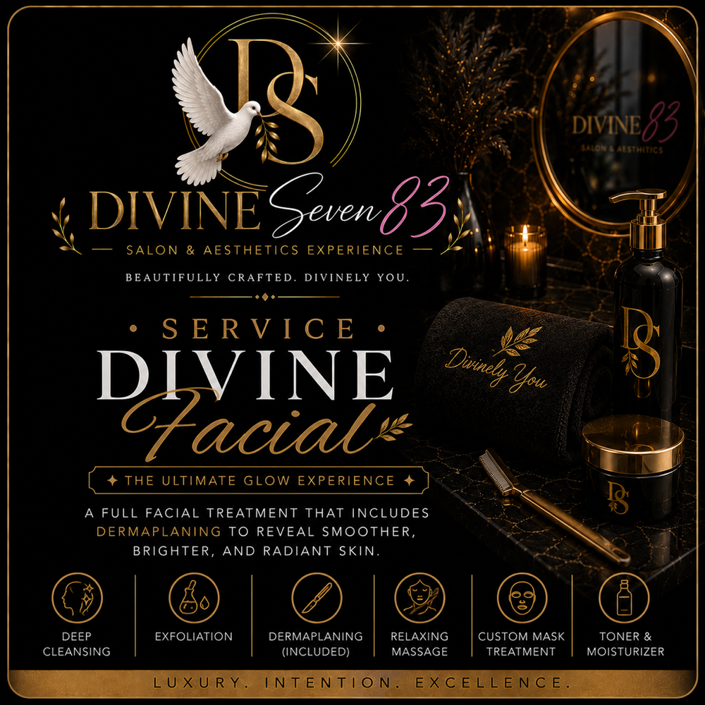 Divine Facial at Divine Sevyn83 Salon & Aesthetics in Alexandria, LA