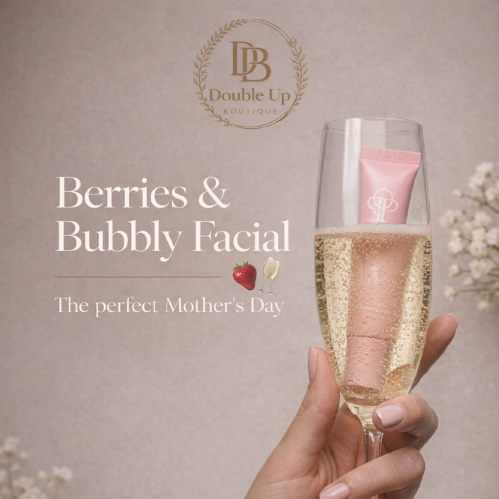Berries & Bubbly Mothers Day Facial at Double Up Boutique in Warwick, RI