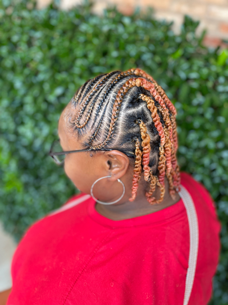 Womens Natural Braid Styles