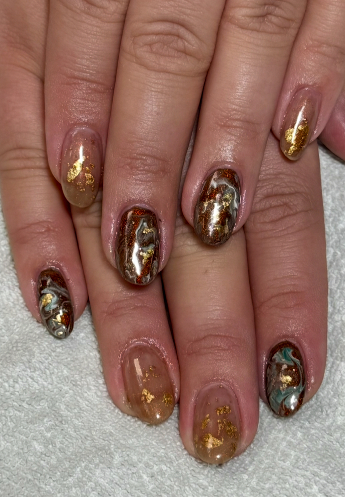 Manicure - Mystery Gel at Nettle’s Nail Bar in Mechanicsburg, PA