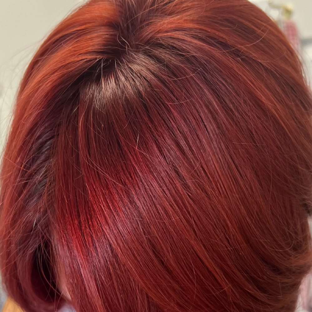 Full Color Root + Ends at Jen @ Hive Beauty Co in Helena, AL
