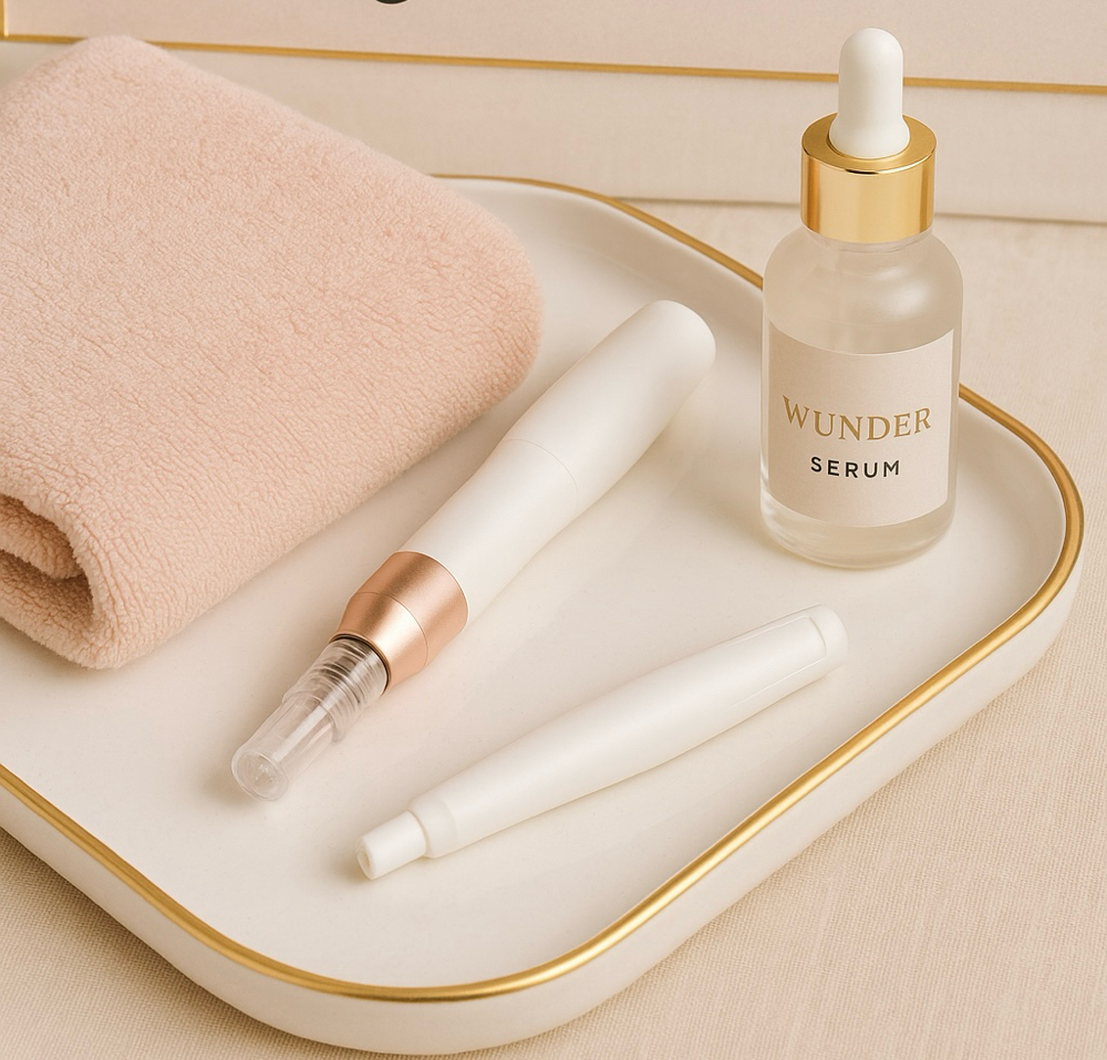 Microneedling with Wunder Serum