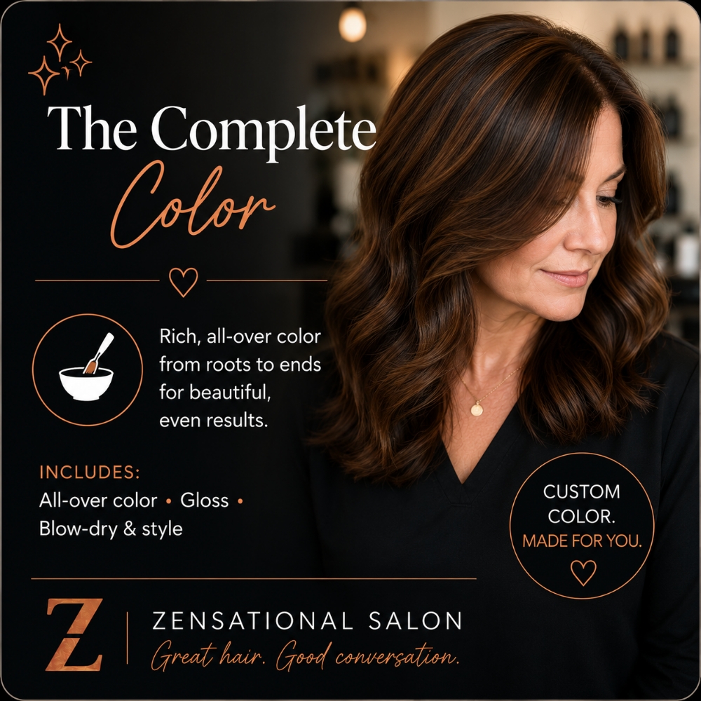The Complete Color at Zensational Salon in The Dalles, OR