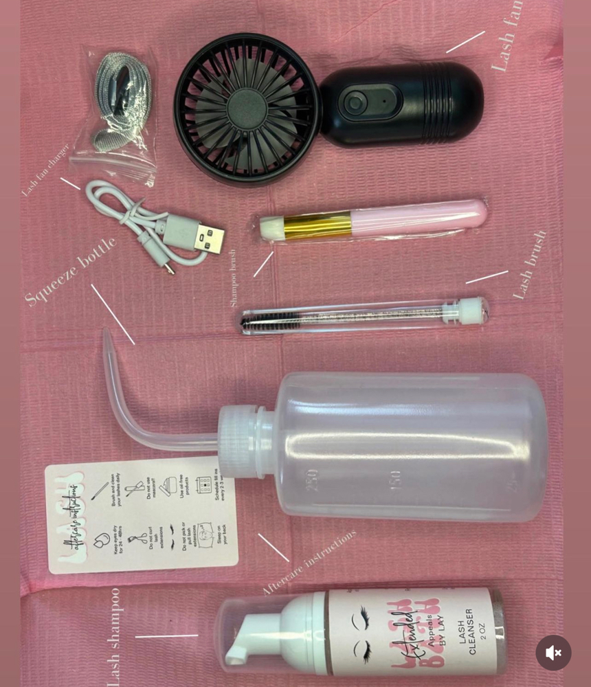 Lash Aftercare Kit