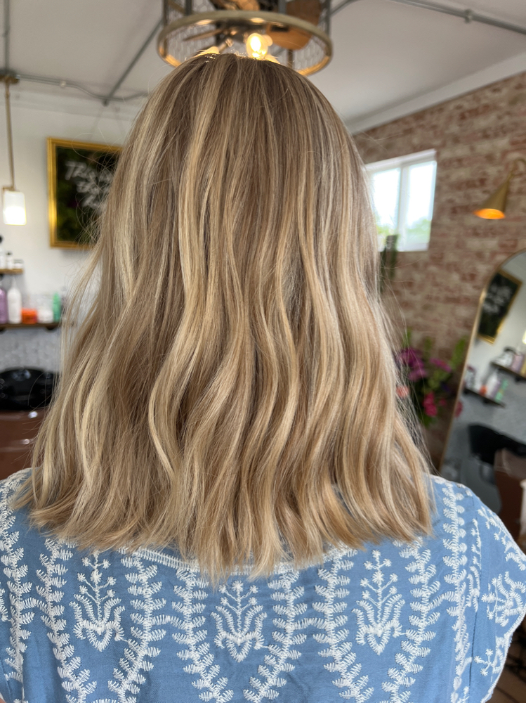 Partial Highlight, Haircut & Style