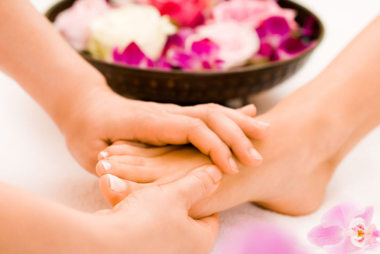 Paraffin Wax Treatment Feet