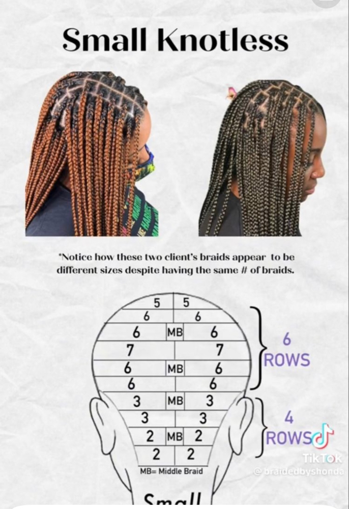 Small Knotless at Beautiffied in Merrillville, IN