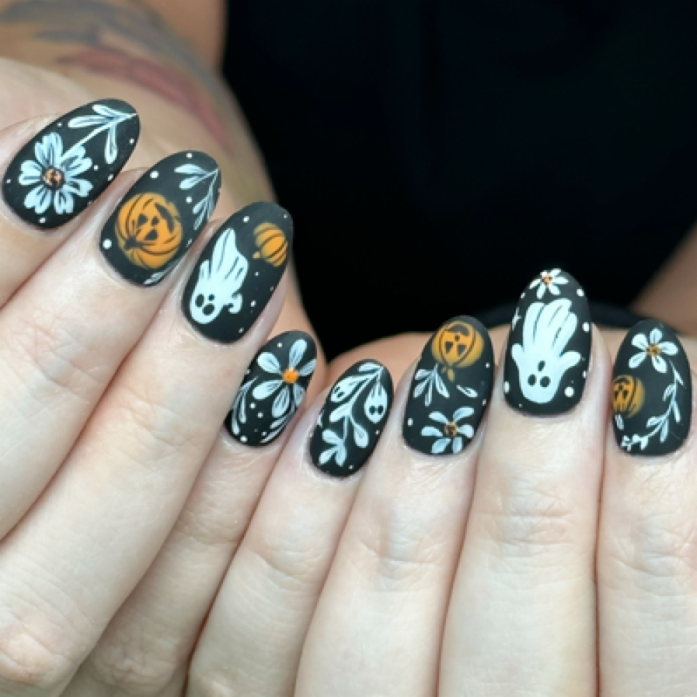INTRICATE nail art add on at Nails by Katelynne LLC in Palm coast, FL