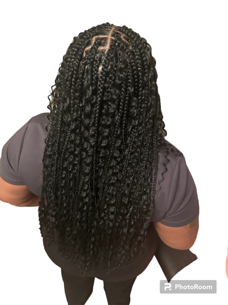 Medium Boho Traditional