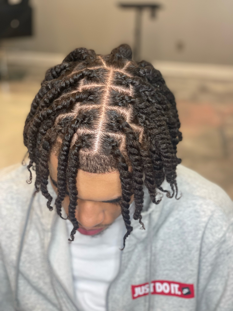 Locs/Retwist / 2 Strand/ Braids