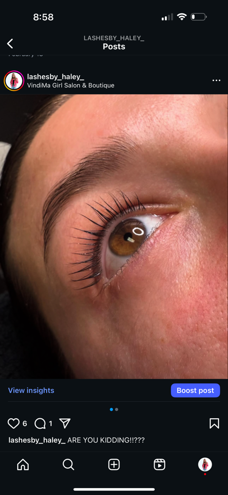 Lash Lift + Tint