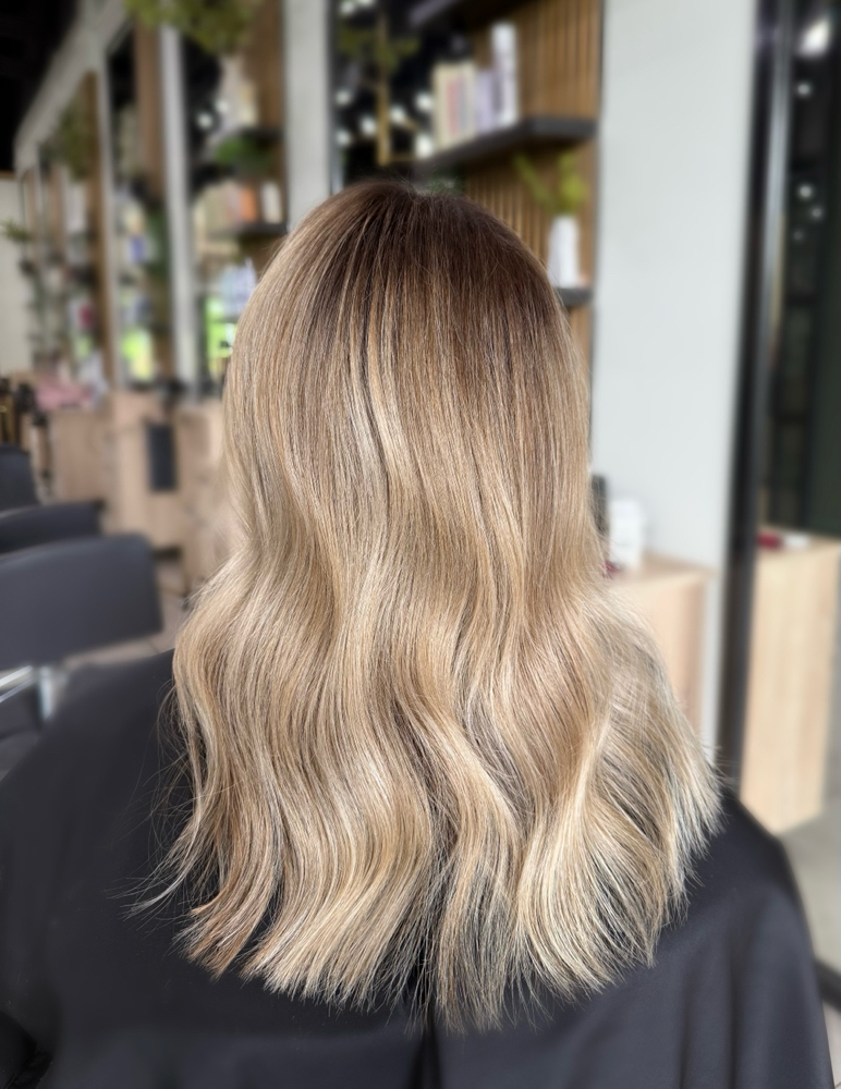 Root Touch Up & Balayage