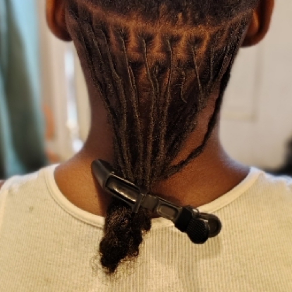 Kids Retwist at Naturally Peach Loc Studio in Mount Vernon, GA