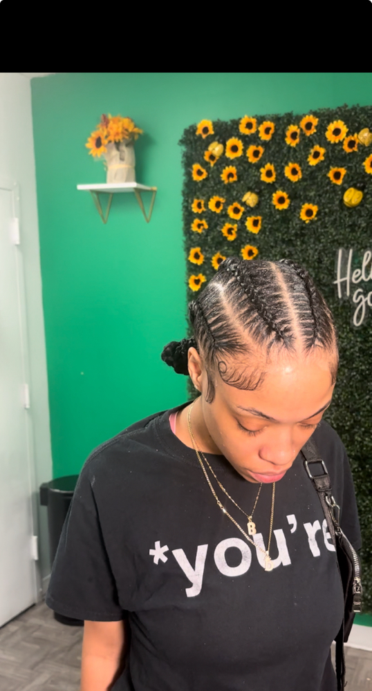 4-6 Stitch  Braids(hair Included)