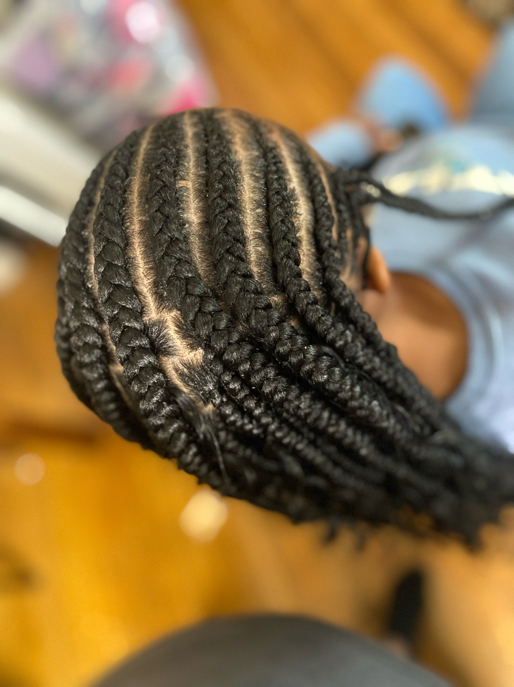 Tribal Braids (adults) at Gifted Hands in Athens, AL