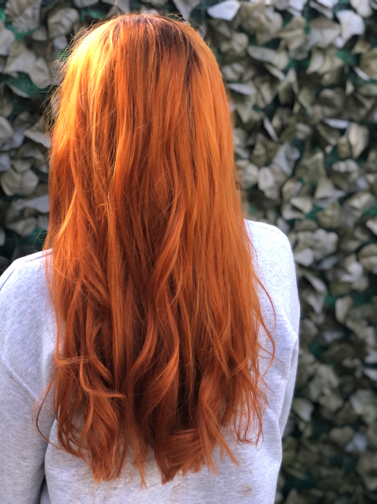 All Over Single Color+Haircut