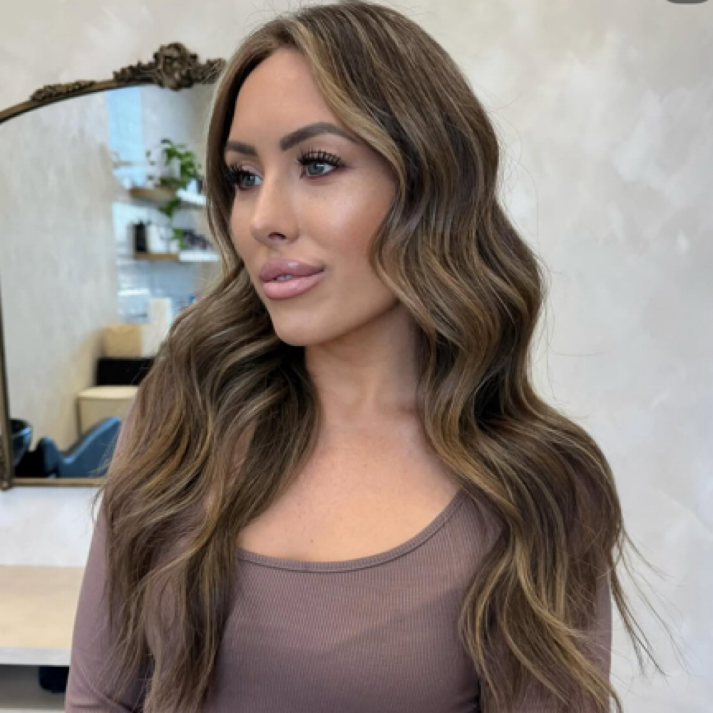 Color Retouch And Blowout at Blonding Texas Hair Studio in Cibolo, TX