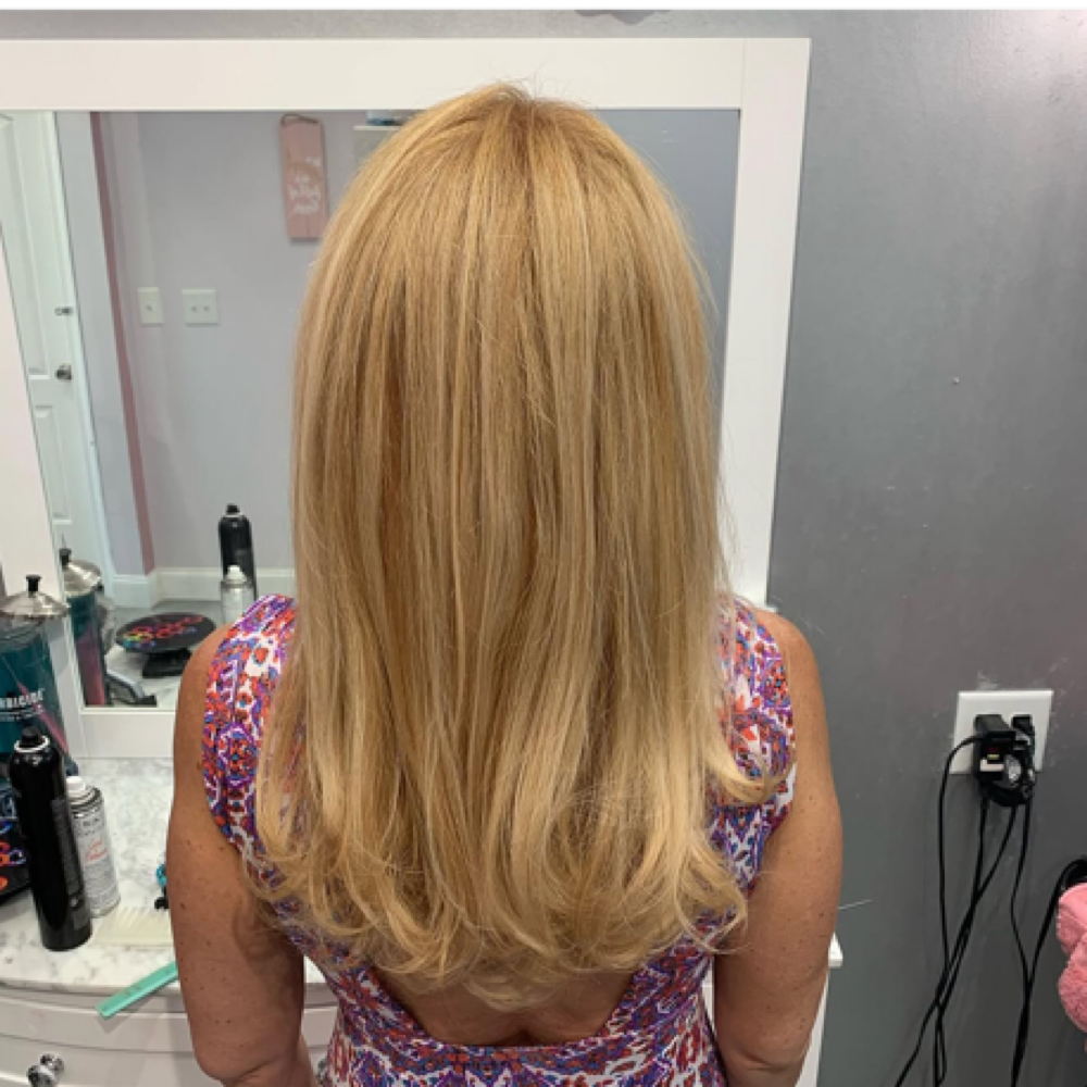 Long Layered Haircut at CKM Hair in Severna Park, MD