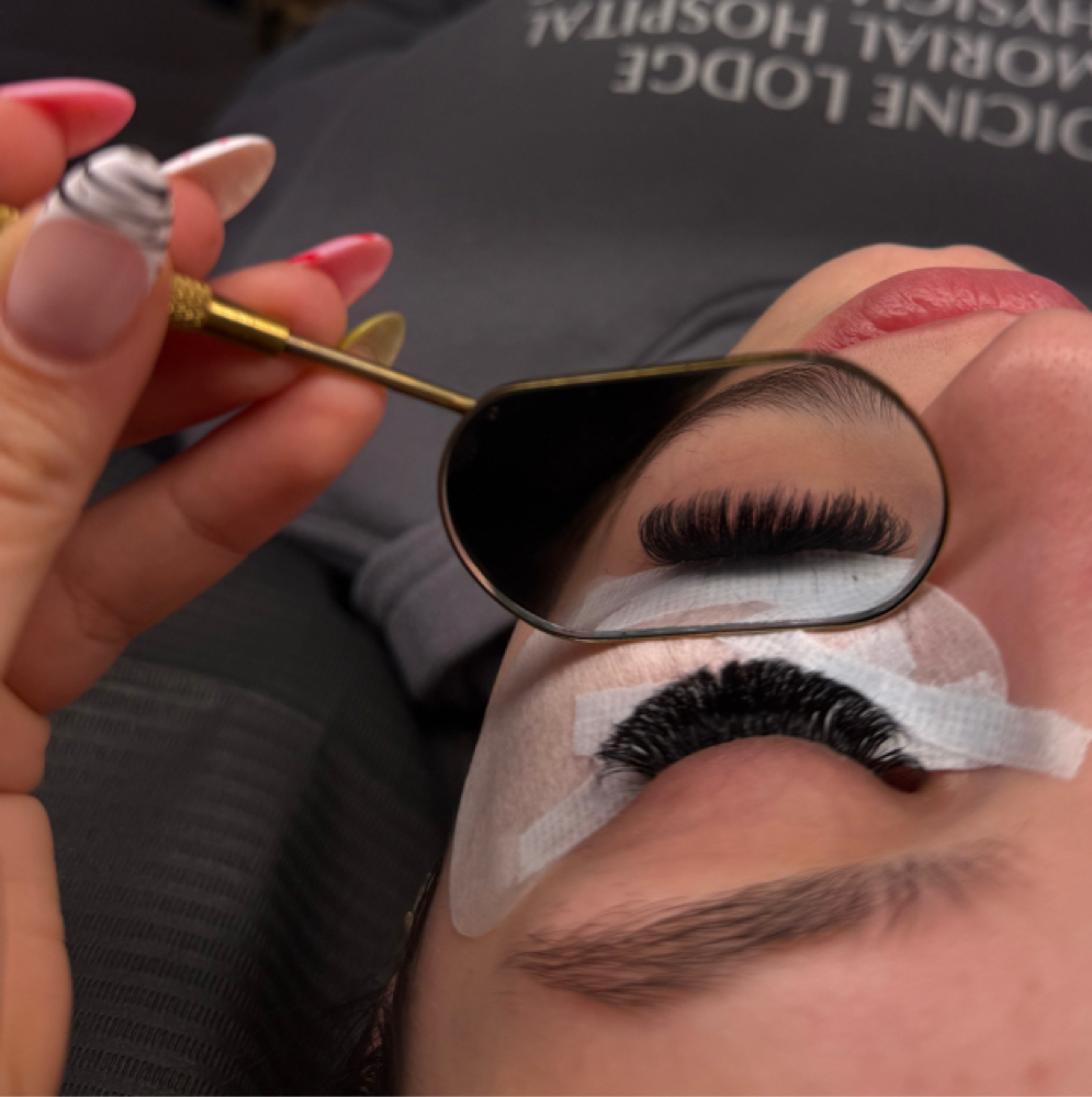 Volume Eyelash Extension Full Set at Raesthetics in Derby, KS