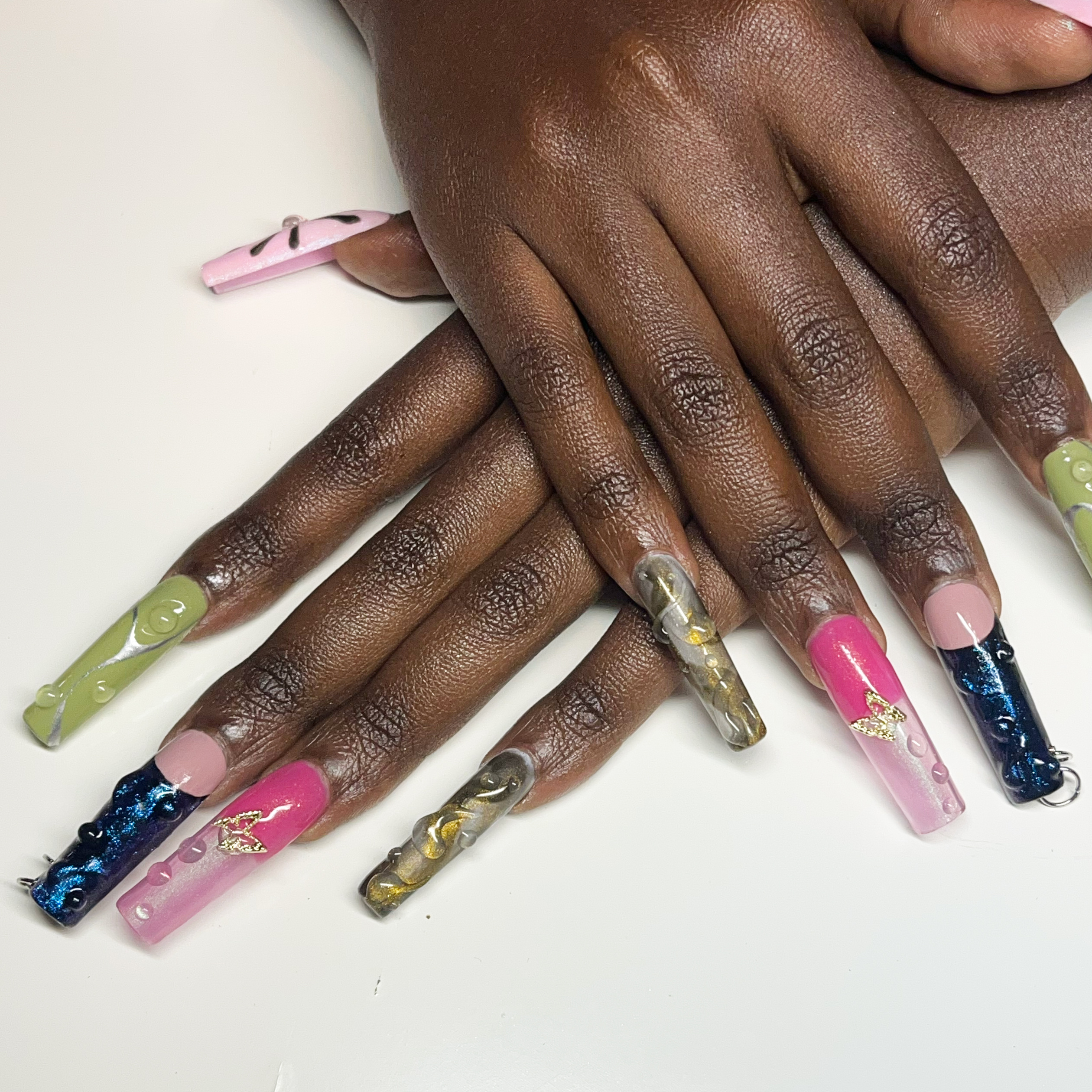 Gel-X Extensions with Rachelle G at Heartbreak Nail Club in Asheville, NC