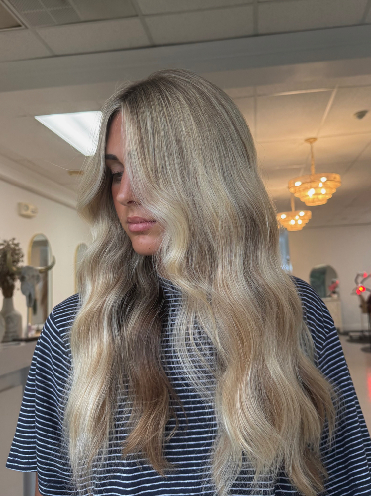 Partial blonding package at Ivory and Oak in baltimore, MD