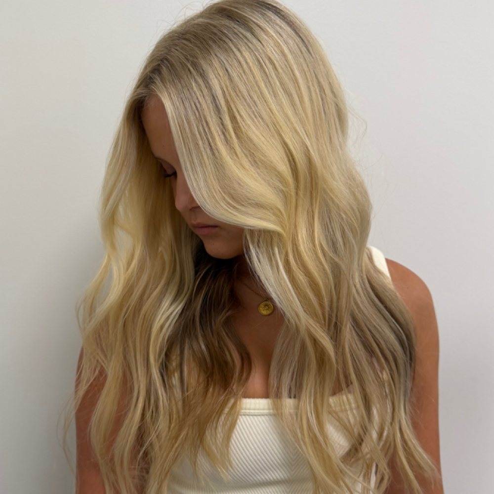 Partial blonding package at Ivory and Oak in baltimore, MD