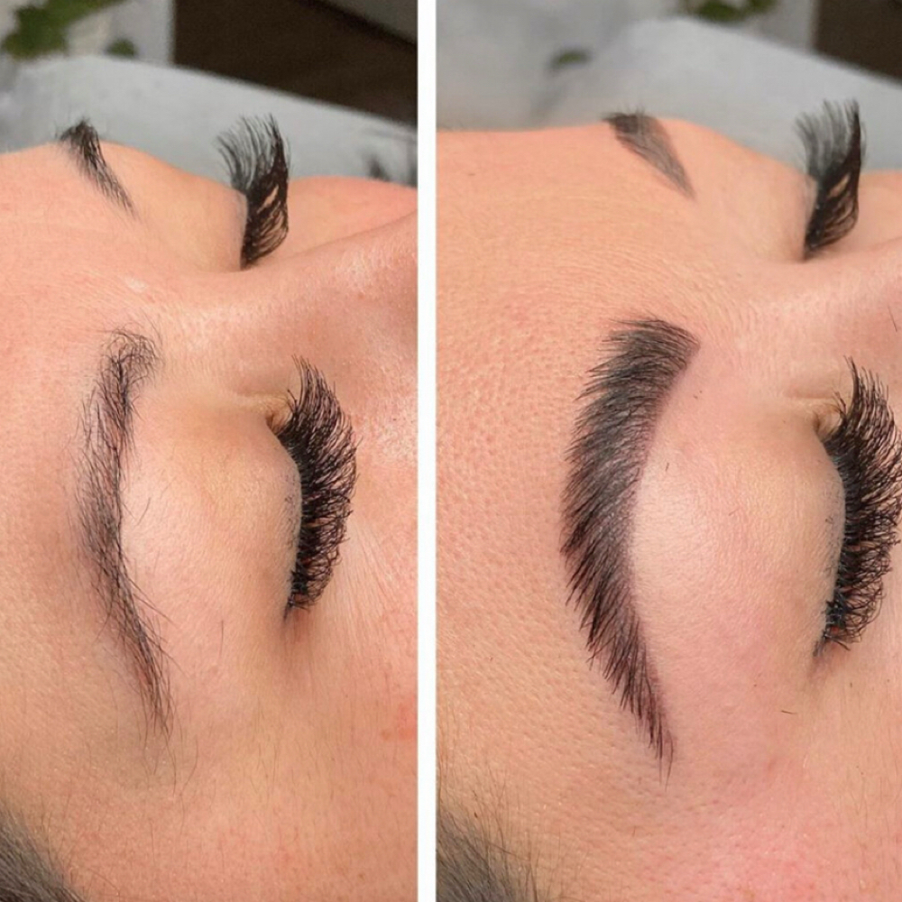 Crowned Brow Lift + Tint at Four Roots Beauty Collective in rock island, IL
