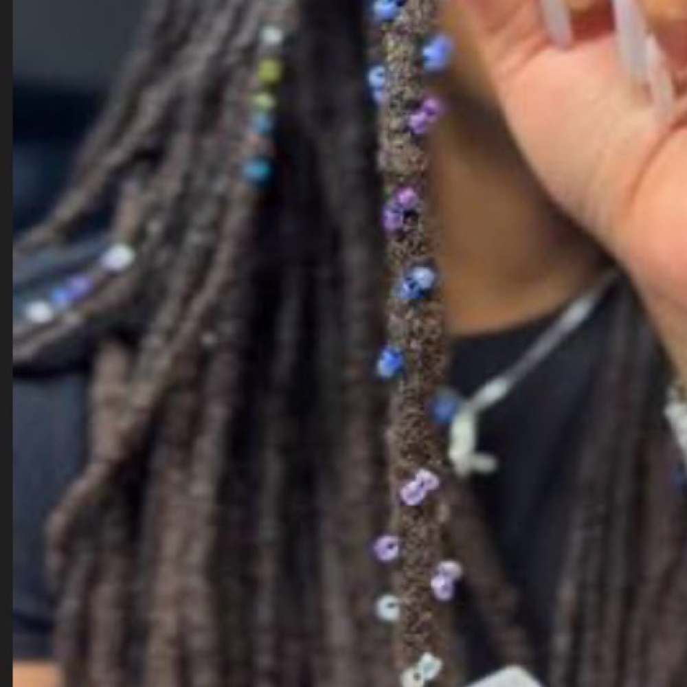 Loc Sprinkles at Melanin Beauty Bar LLC in Greenbelt, MD