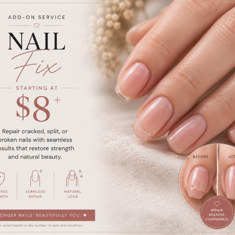 Nail Rescue Repair at Studio 811 Nail Studio in Ellensburg, WA