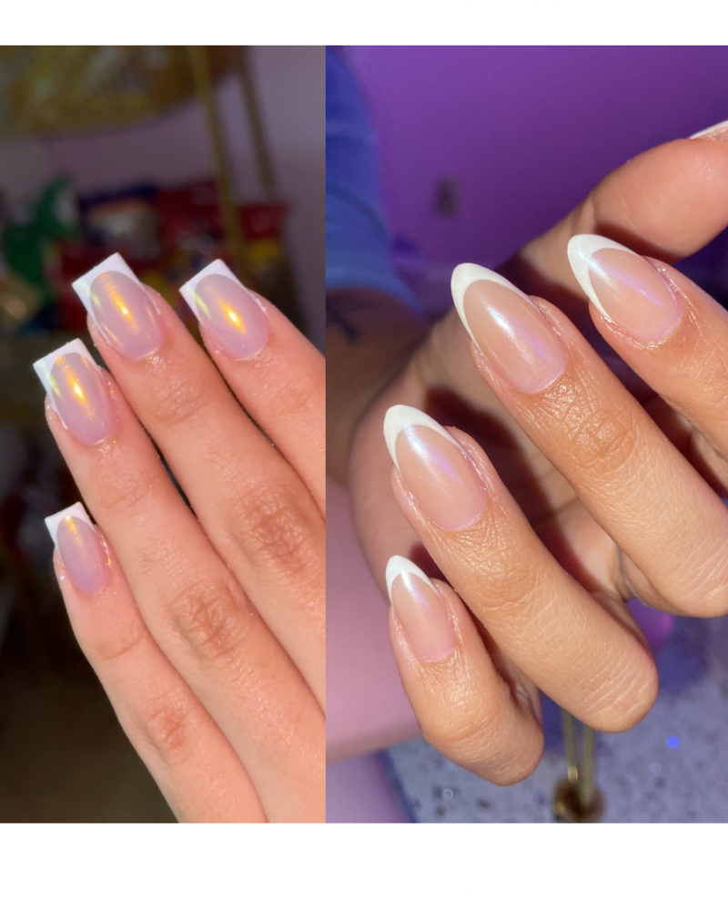 FRENCH + CHROME COMBO