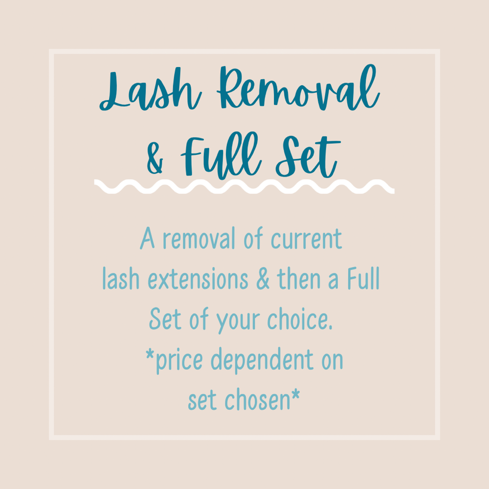 Lash Removal & Full Set