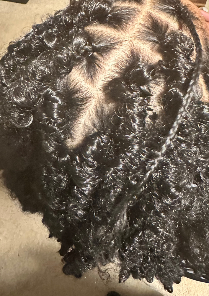 Full Head Of Individual Crochet Locs