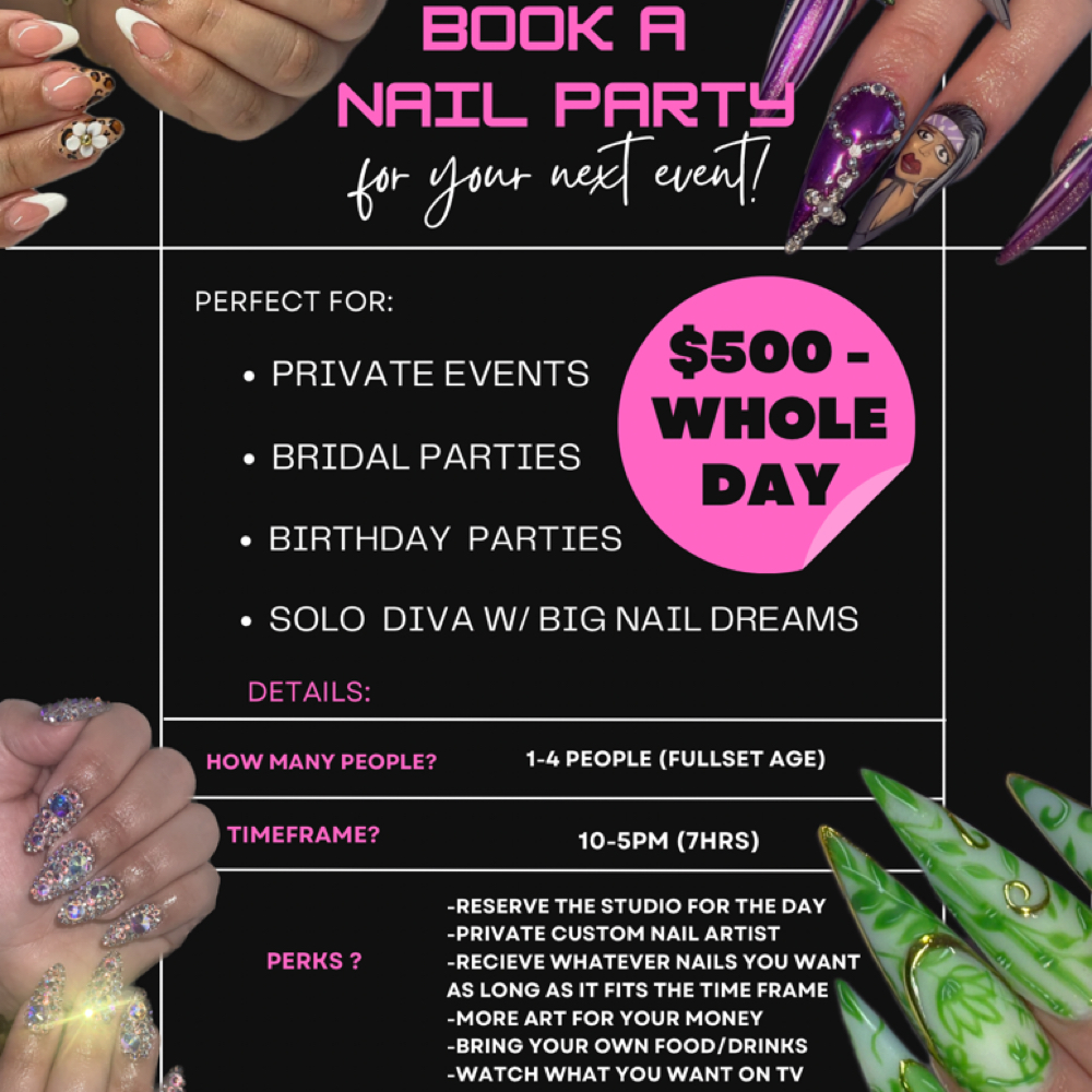 Nail Party at LoveBossDivaNails in Willmar, MN