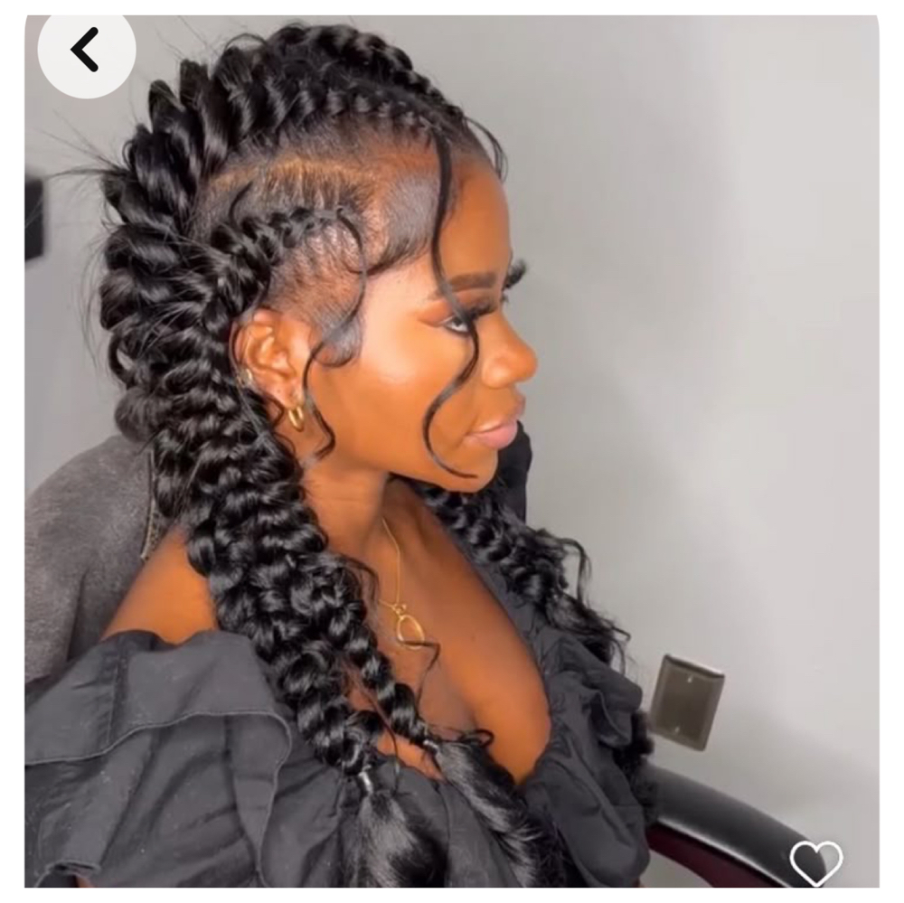 4   Butterfly Braids