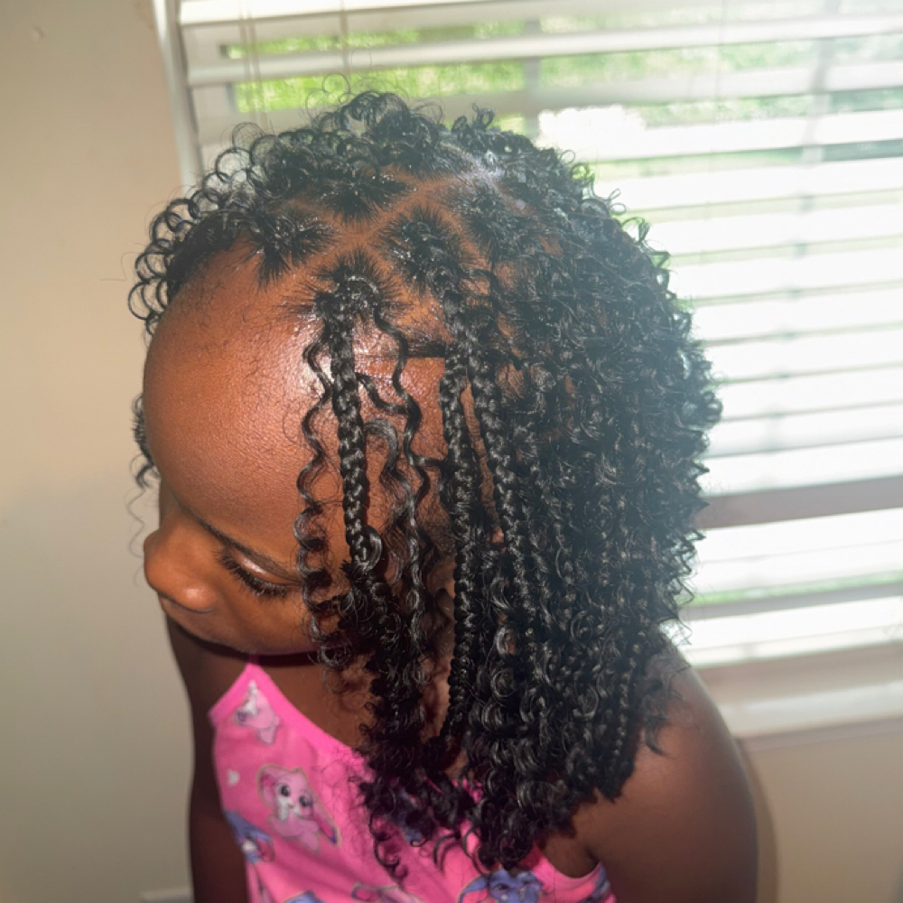 Kids (13-under) Boho Knotless at The Loc Trio in Riverdale, GA