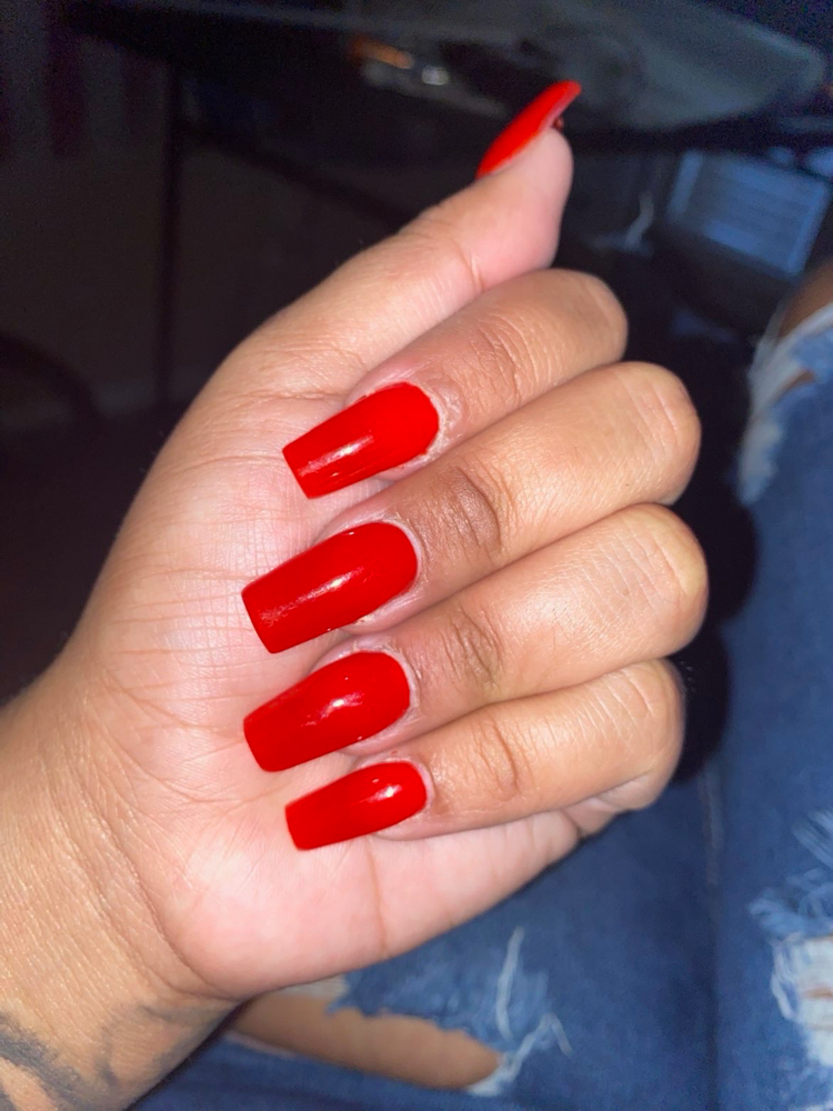 Xl Solid Fill-in (4wks) at Selz Nailz Salon in Corpus Christi, TX