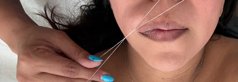 upper lip Threading