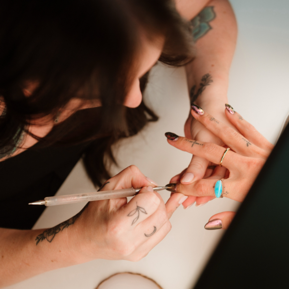 Nail Art (Simple) at Fibers Salon in Adrian, MI