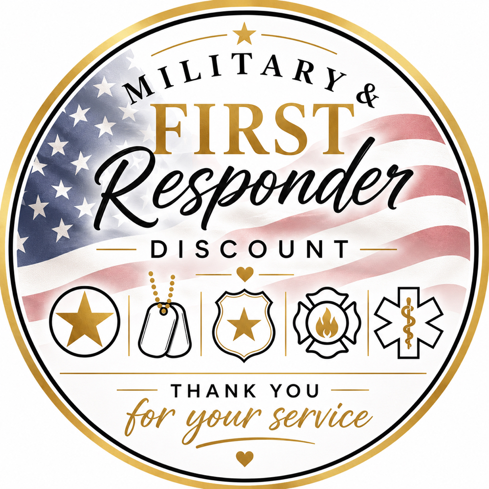 🎖 Military & First Responders at Halo Essentials Studio in Indian Trail, NC