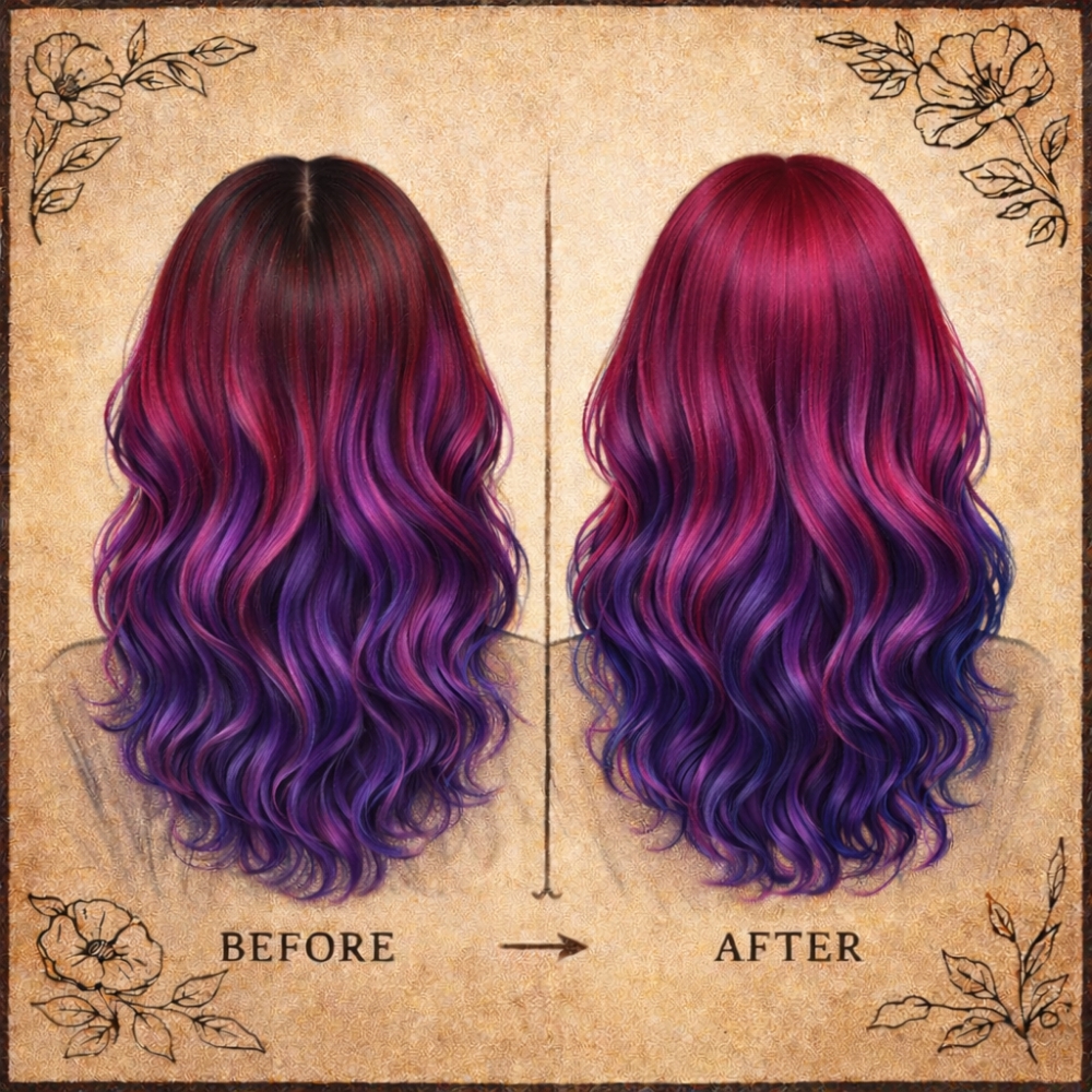 4-8 Week Touch Up (Vivids) at Stones and Strands LLC in Abilene, TX