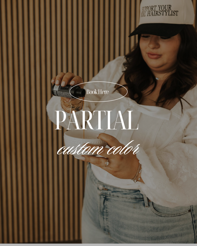 Partial Custom Color at Hali Tate in Weatherford, TX