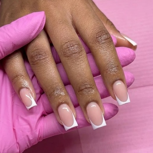 SHORT- OMBRE OR FRENCH FULLSET at Beyond Flawless Solutions, LLC in Wylie, TX