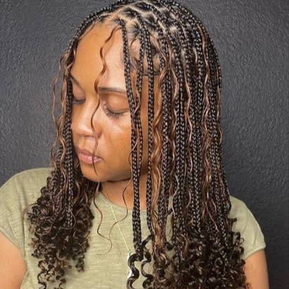 Boho Knotless Braids (Medium) at CLX Wellness Collective in Camp Springs, MD
