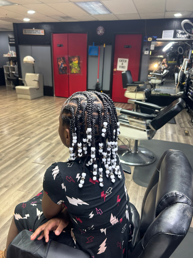 Kid Braids w/ Beads
