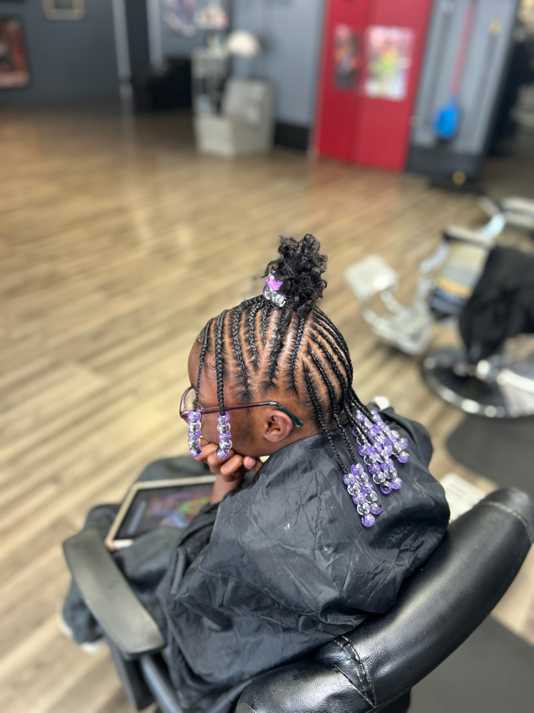 Kid Braids w/ Beads at Dabe Got Me Twisted in Anderson, IN