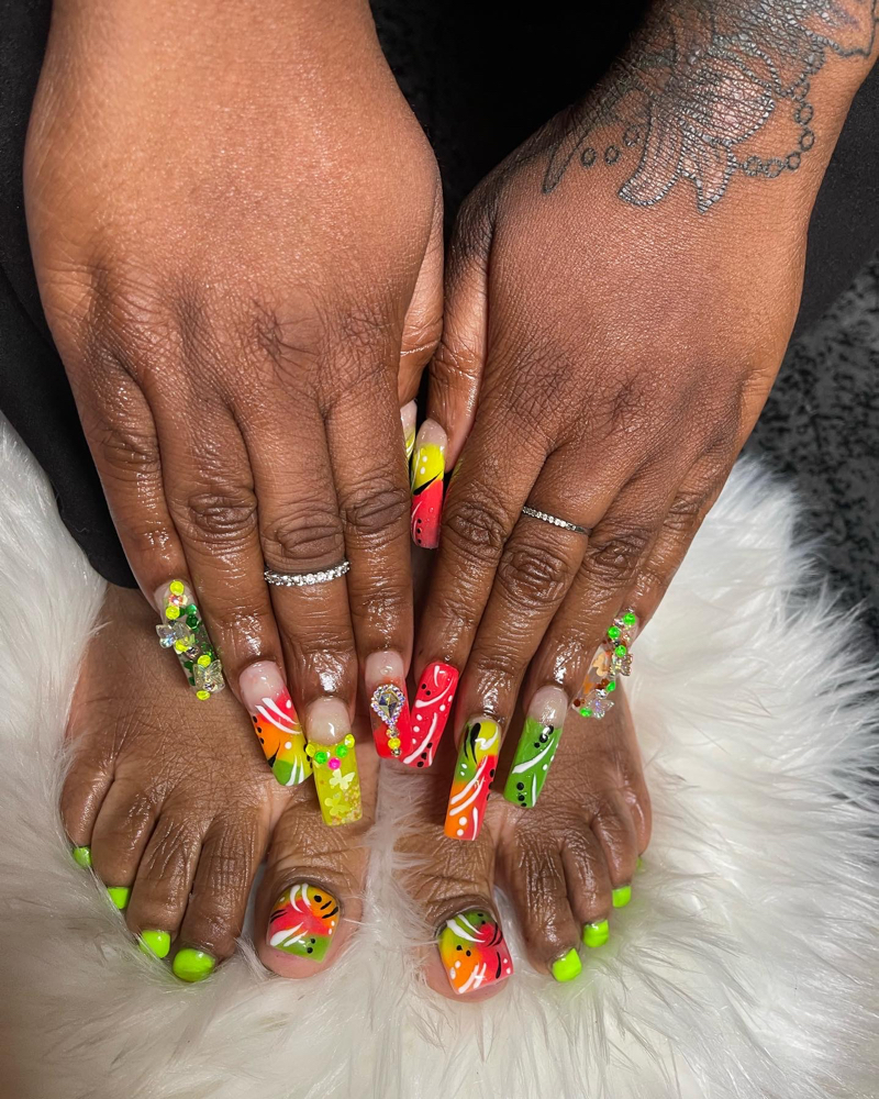 Boujeee Special at Nailed It by Ka.Sh. in Fayetteville, NC