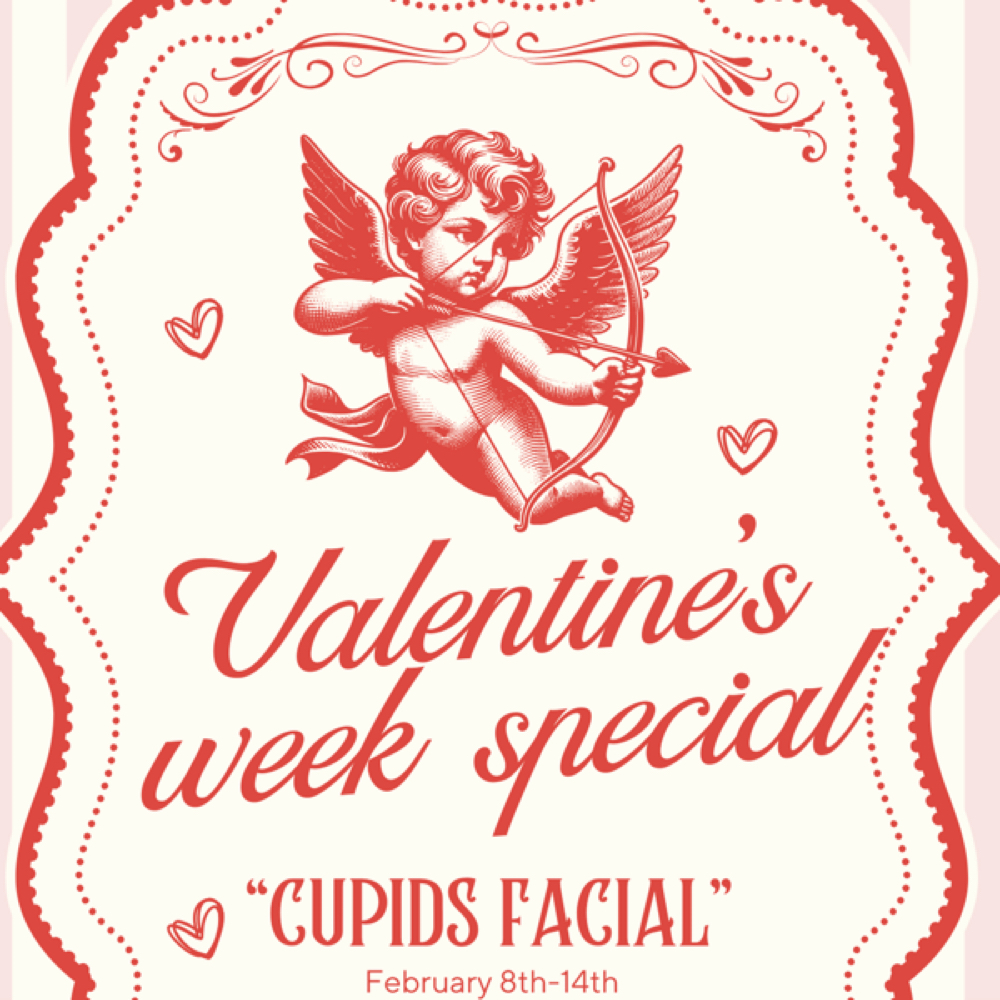 Cupids Facial Feb 8th-14th at Glowing with Grace in Clovis, CA