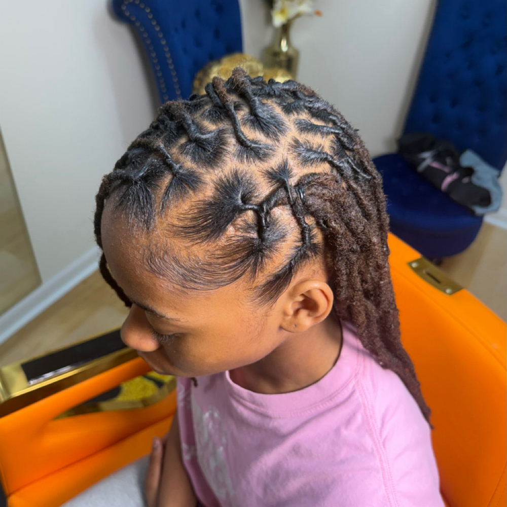 Kids Loc Retwist (no style) at Resilient Crown in Milwaukee, WI